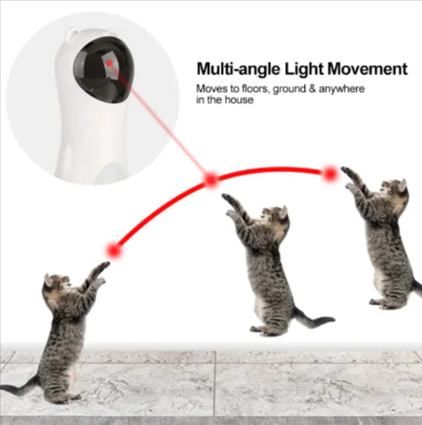 Automatic Laser Cat Toy – Bear Shape