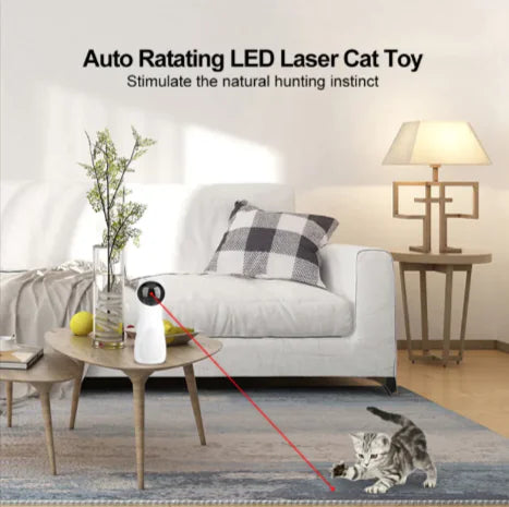 Automatic Laser Cat Toy – Bear Shape
