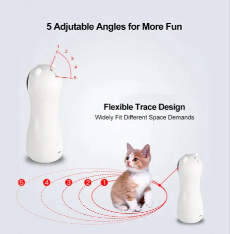 Automatic Laser Cat Toy – Bear Shape